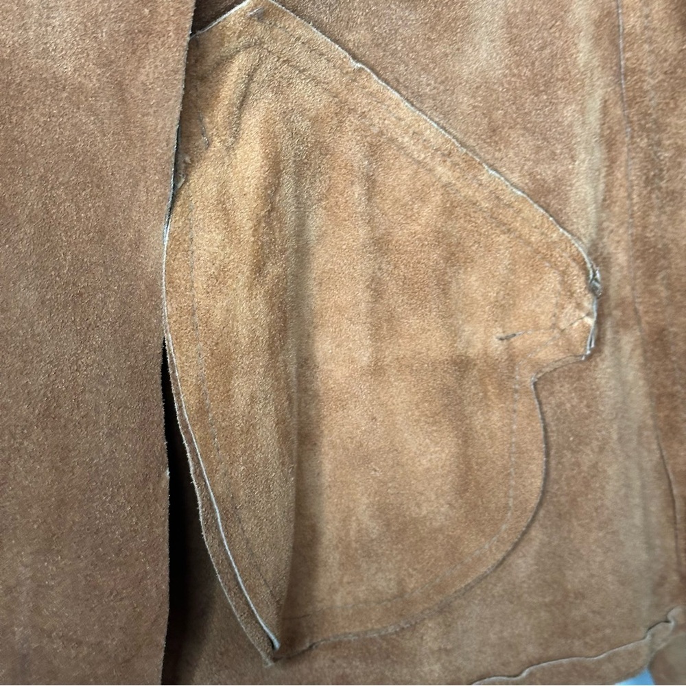 Vintage Suede Jacket made in London - Picture 4 of 11